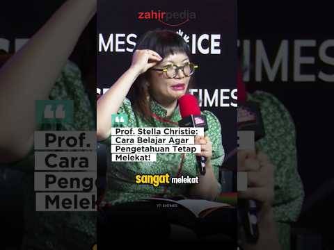 Prof Stella Christie: Cara belajar agar pengetahuan tetap melekat di memori
