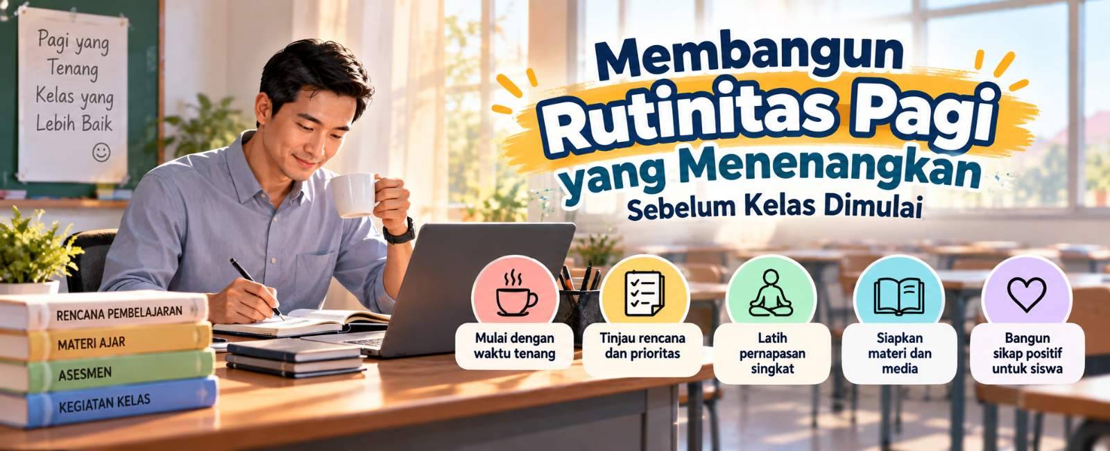 Membangun Rutinitas Pagi yang Menenangkan Sebelum Kelas Dimulai
