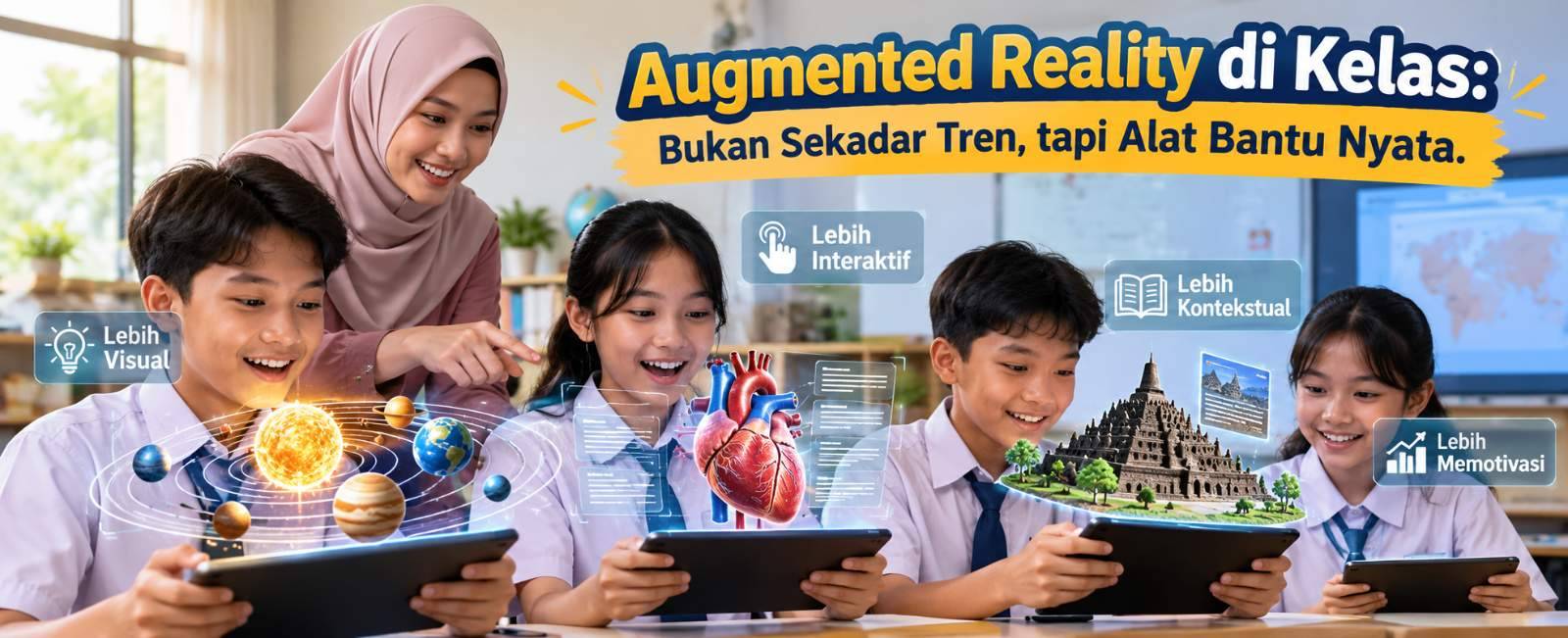 Augmented Reality di Kelas: Bukan Sekadar Tren, tapi Alat Bantu Nyata