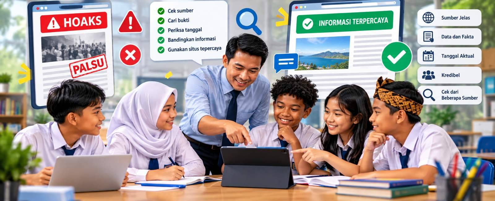 Literasi Digital: Mengajari Siswa Memilah Informasi dan Hoaks